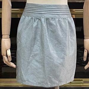 UO Lucca Couture silvery blue metallic miniskirt / S / Excellent condition